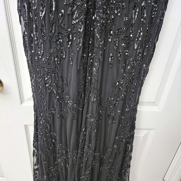 Sequin Leaf Mermaid Gown - Picture 12 of 15